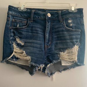 American Eagle Distressed Denim Shorts